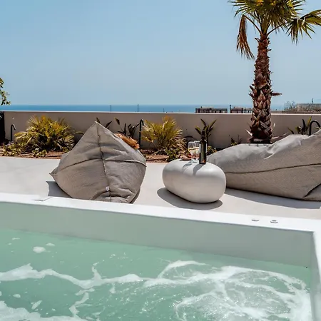 Villa Halo Santorini - Living Experience Karterados  Esterno foto
