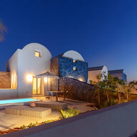 Villa Halo Santorini - Living Experience Karterados  Esterno foto